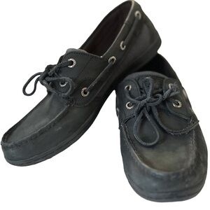 Sperry Women’s Boat Shoes – Black – Size 6.5 (AS3)